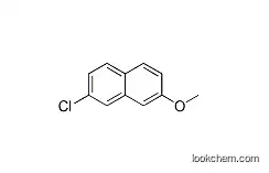 Molecular Structure of 67061-67-0 (Naphthalene, 2-chloro-7-methoxy- (9CI))